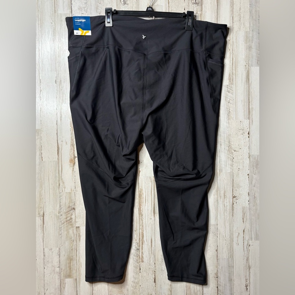 Old Navy Active Powersoft High Rise Leggings 7/8 Length Black Size 4X NWT! - Picture 9 of 16
